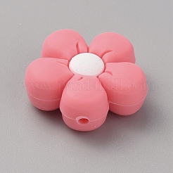 Цветок силиконовые бусины&nbsp;SIL-WH0010-25