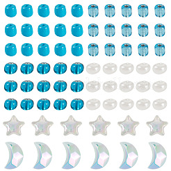 Наборы для самостоятельного изготовления украшений в виде звезд и луны&nbsp;DIY-TA0013-77