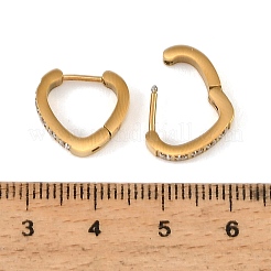Ohrringe aus Edelstahl 304 mit Zirkonia für Damen&nbsp;SA-CBAF36C-07G