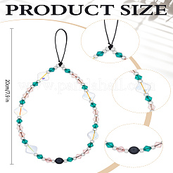 1 шт. акриловые бусины для мобильных телефонов для женщин&nbsp;AJEW-LP0006-98