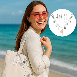 3 шт. подвески и броши из сплава и акрила на тему океана&nbsp;HJEW-PH02191