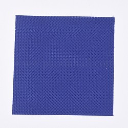 Fogli di stoffa a punto croce da 11 ct, tessuto del ricamo del panno, per realizzare indumenti artigianali, blu, 15x15x0.06cm