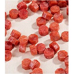 Sealing Wax Particles for Retro Seal Stamp, Octagon, Salmon, 9x5mm, about 60pcs/20g