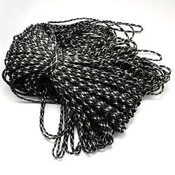 7 внутренние сердечники веревки из полиэстера и спандекса, для изготовления веревочных браслетов, темно-оливковый зеленый, 4 мм, около 109.36 ярда (100 м) / пачка, 420~500 г / пачка