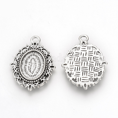 Сеттинги для кабошонов или кулона TIBE-Q073-73AS-FF-1