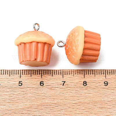 Подвески из непрозрачной смолы RESI-K048-01E-1