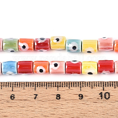 Фарфора ручной работы шарик нити PORC-N011-06-1