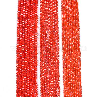 Стеклянные бусины с гальваническим покрытием  EGLA-A044-P4mm-A03-1