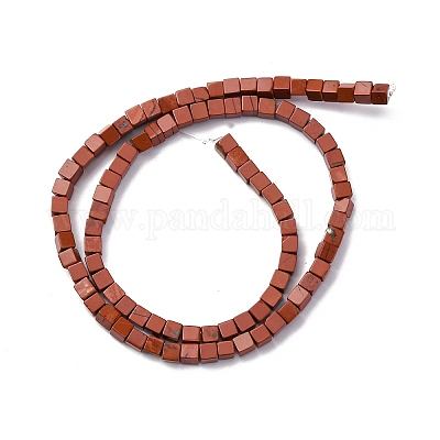 Натуральные красные яшмы бусы пряди G-G002-A12-1