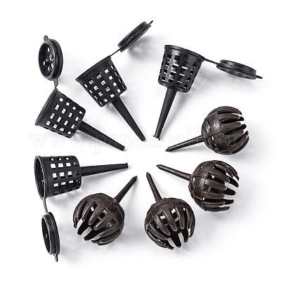 100 шт. плоские круглые и столбчатые пластиковые принадлежности для посадки удобрений FIND-GA0001-49-1