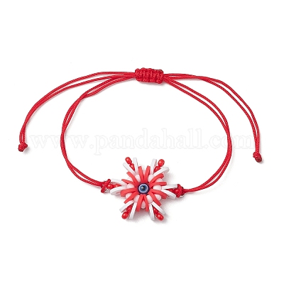 Регулируемые нейлоновые браслеты BJEW-MZ00162-03-1