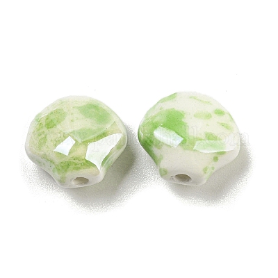 Фарфоровые бусины ручной работы в форме ракушки X1-PORC-E022-01D-1