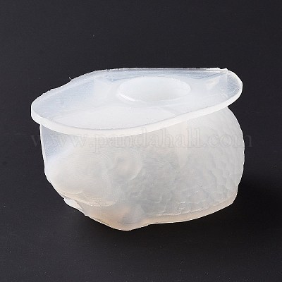 3D ハリネズミ型キャンドルホルダー シリコンモールド 樹脂石膏