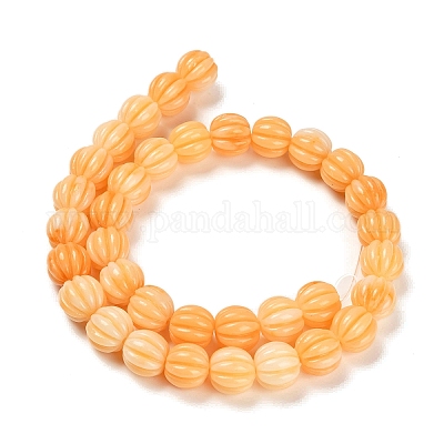 Chapelets de perles en corail synthétique&nbsp;CORA-L046-B02-1
