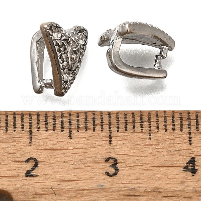 Экологичное вакуумное покрытие PVD и долговечная латунь с покрытием и держателями из страз KK-S402-05P-NR-1