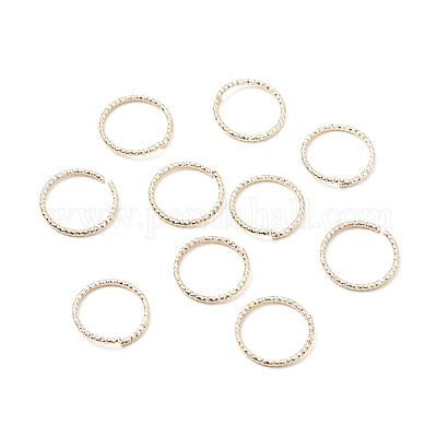 Wholesale PH PandaHall 300pcs 14K Gold Plated Jump Rings 