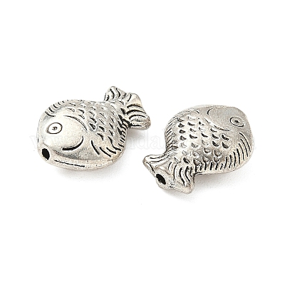 Сплавочные овальные бусины тибетского стиля  TIBEB-L008-01B-AS-1