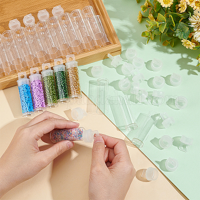 30 шт. пластиковые контейнеры для бусин KY-PH0001-61-1