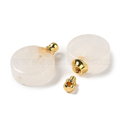 Кулоны для духов из натурального кварца G-Z039-02G-01-1