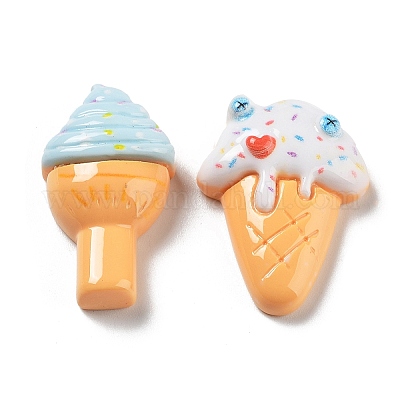 Кабошоны из непрозрачной смолы RESI-H155-05-1