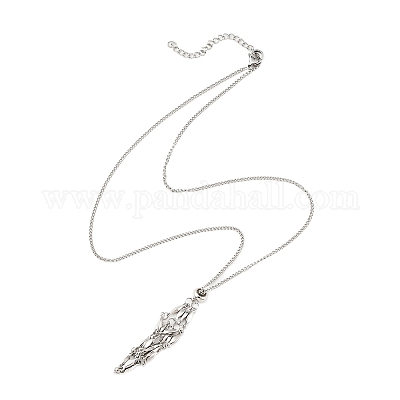 Устойчивый к потускнению мешочек из нержавеющей стали 304 для изготовления макраме NJEW-JN04399-1