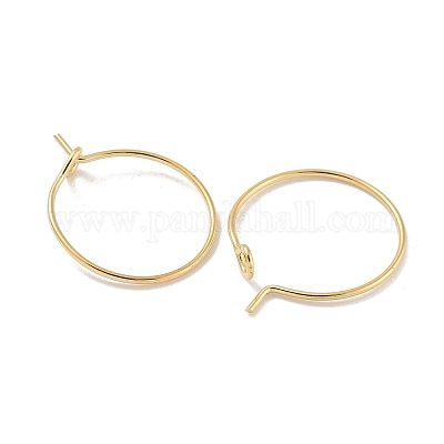 Латунная фурнитура для хооп серег KK-H503-33G-01-1