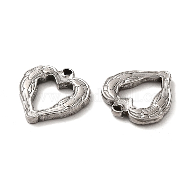 Не тускнеющие подвески ко Дню святого Валентина из нержавеющей стали 304 STAS-E193-16P-1