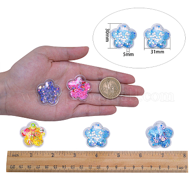 Пластик с фурнитурой из смолы и полимерной глины RESI-CJC0007-37-1