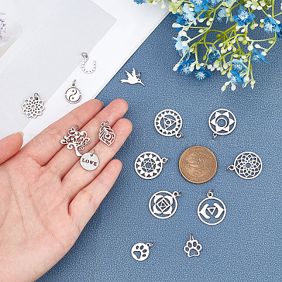 15 шт. 15 подвески из нержавеющей стали 304 STAS-CA0001-19P-1