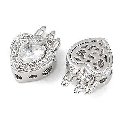 Латунные микро проложить кубического циркония многожильных соединения KK-F906-20P-1