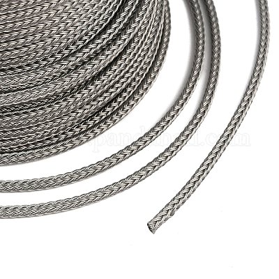40 м плетеных проводов из нержавеющей стали 304 с нейлоновым покрытием TWIR-P002-01A-08-1