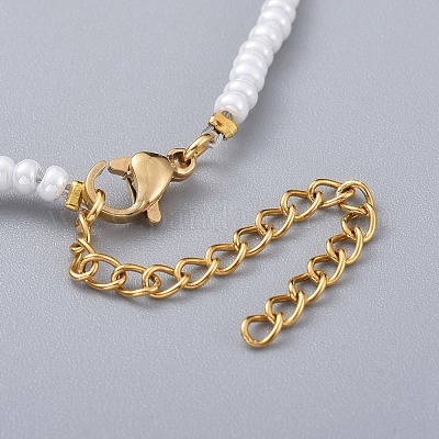 Millefiori стеклянные браслеты AJEW-AN00272-1