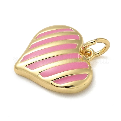 Подвески из латуни с покрытием из эмали KK-K392-41G-02-1