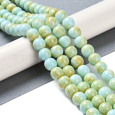 Краска для выпечки стеклянные бусины GLAA-H031-01C-08-1