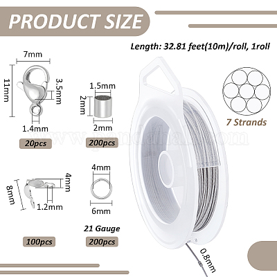 Наборы для изготовления ювелирных изделий своими руками DIY-BC0014-70C-1
