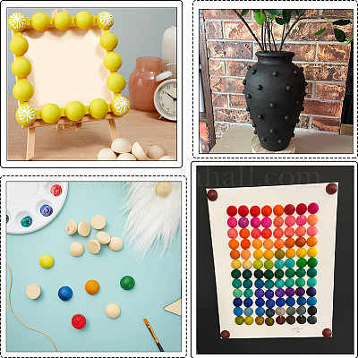 Необработанные кабошоны из натурального дерева WOOD-SP0001-55B-1