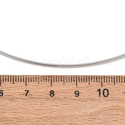 Ожерелье-чокер из нержавеющей стали толщиной 1.5 мм 201 NJEW-Z098-02P-1