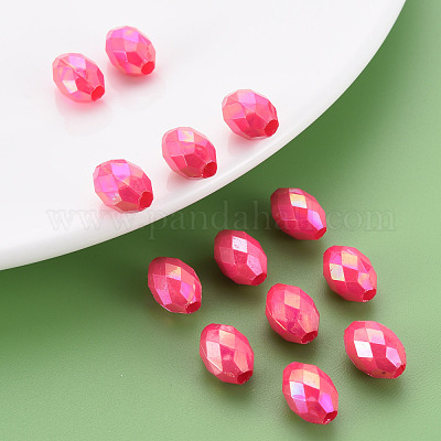 Непрозрачные акриловые бусины TACR-S153-32I-03-1