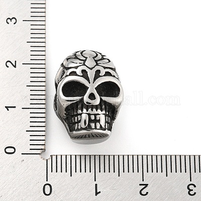 Европейские бусины из нержавеющей стали 304 STAS-B057-05AS-1