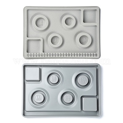 Доски для дизайна из флокированных бисера TOOL-YW0001-34-1