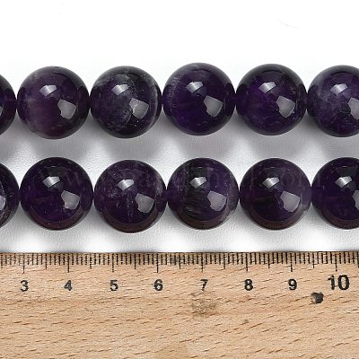 Natürliche Chevron-Amethyst-Perlenstränge&nbsp;G-I222-16mm-01-1
