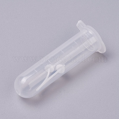 Прозрачная одноразовая пластиковая центрифужная трубка DIY-WH0079-84B-01-1