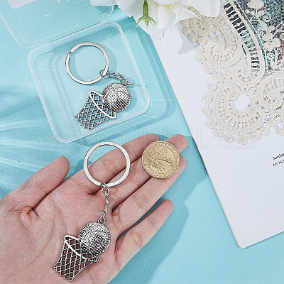 2шт. брелки с подвеской в виде баскетбольного сплава&nbsp;KEYC-SC0001-95P-1