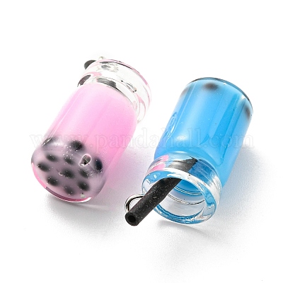 Подвески из полупрозрачной смолы RESI-D067-01D-1