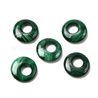 Природного малахита подвески G-K350-01-1