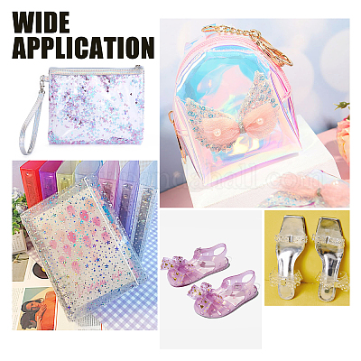 6 лист 6-х цветных виниловых листов из кожи DIY-AR0002-21-1