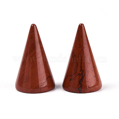 Подставки для колец из натуральной красной яшмы G-T144-06D-1