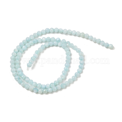 Натуральные пресноводные окрашенные бусы из ракушек SHEL-R100-12A-02-1