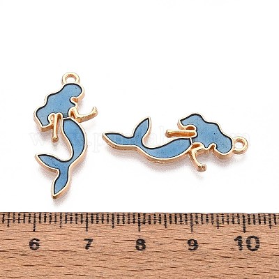 Подвески из эмали и сплава ENAM-N054-021E-1