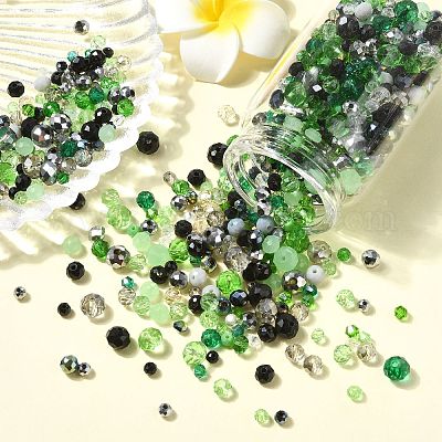 1000шт стеклянные бусины&nbsp;GLAA-CJC0001-24A-1